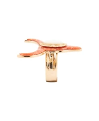 Barse Longhorn Orange Sponge Coral Golden Ring