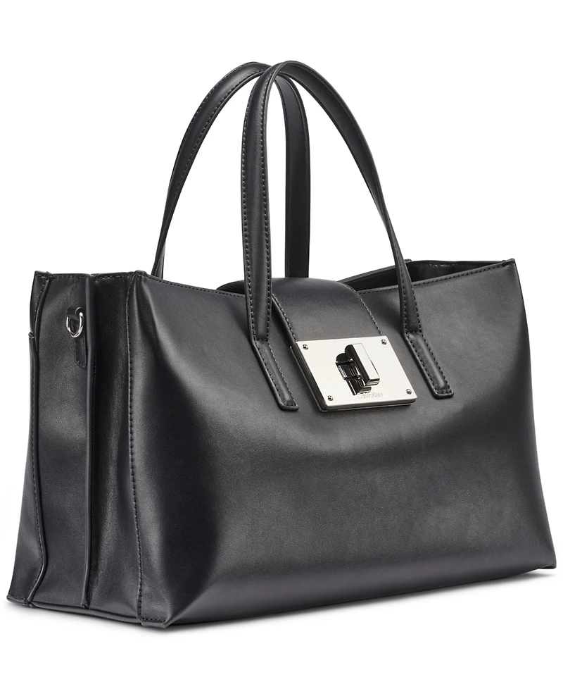 Calvin Klein Saige Medium Satchel Handbag