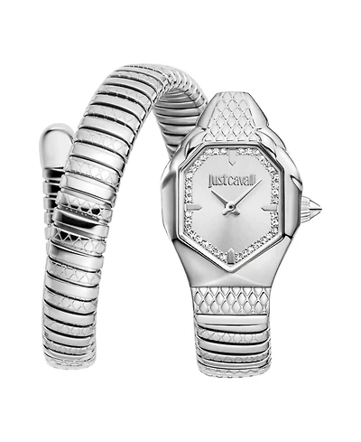 Just Cavalli Women's Aria Quartz Stainless Steel Bracelet Watch