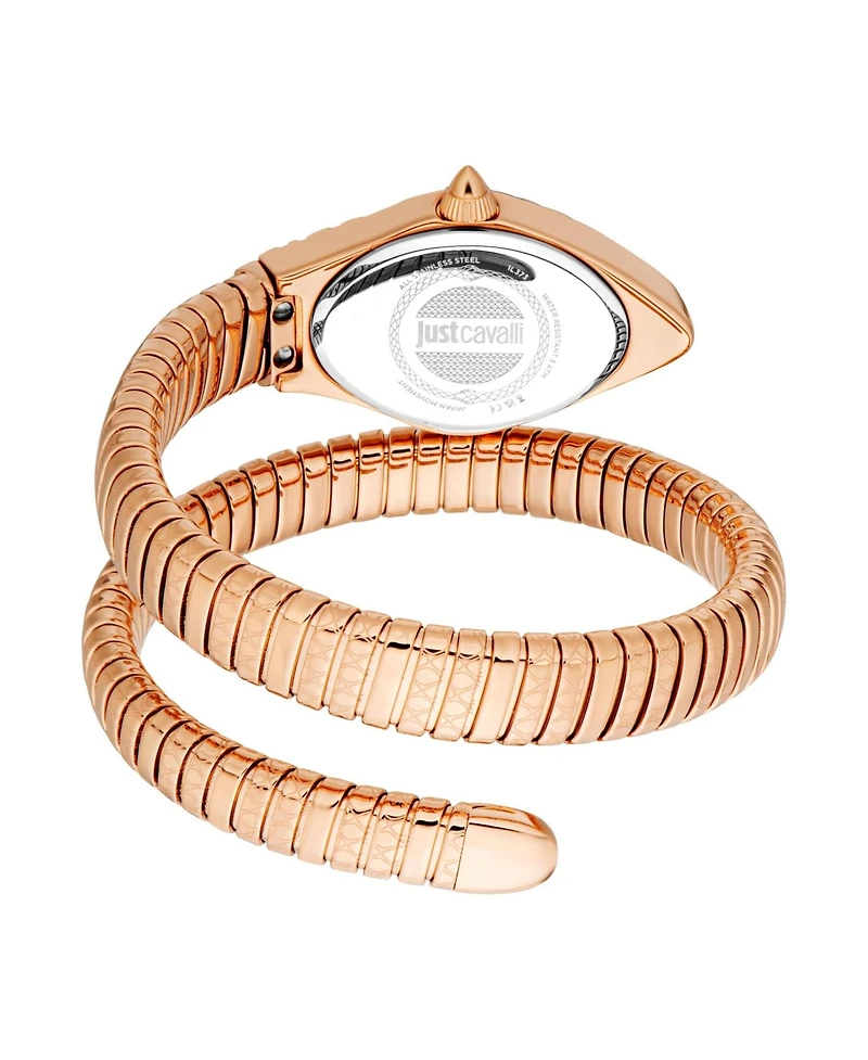 Just Cavalli Women's Vetra Quartz Ip Stainless Steel Bracelet Watch