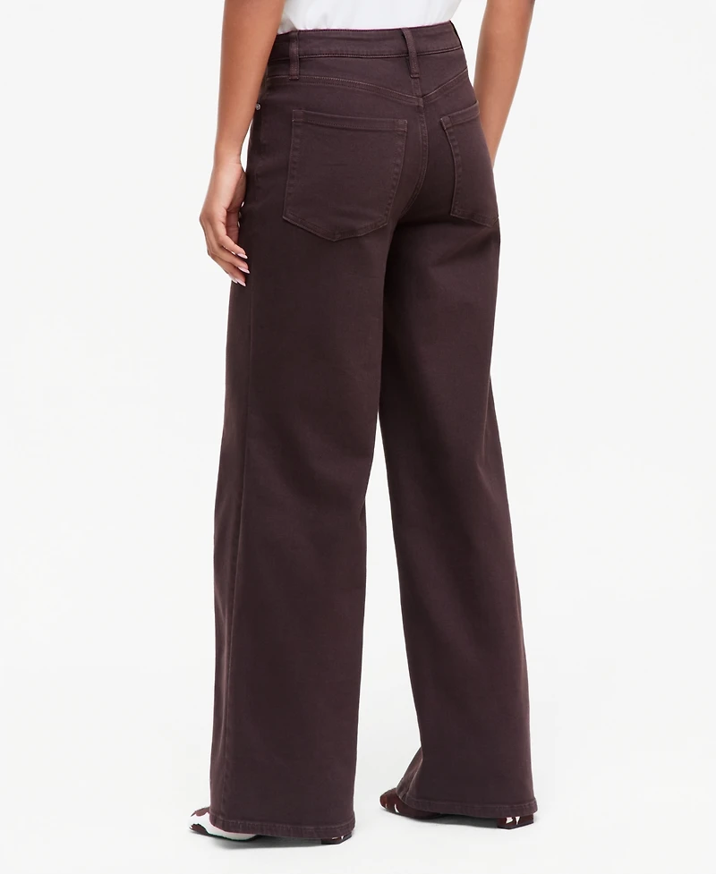 I.n.c. International Concepts Women's High-Rise Wide-Leg Jeans, Macy's Exclusive