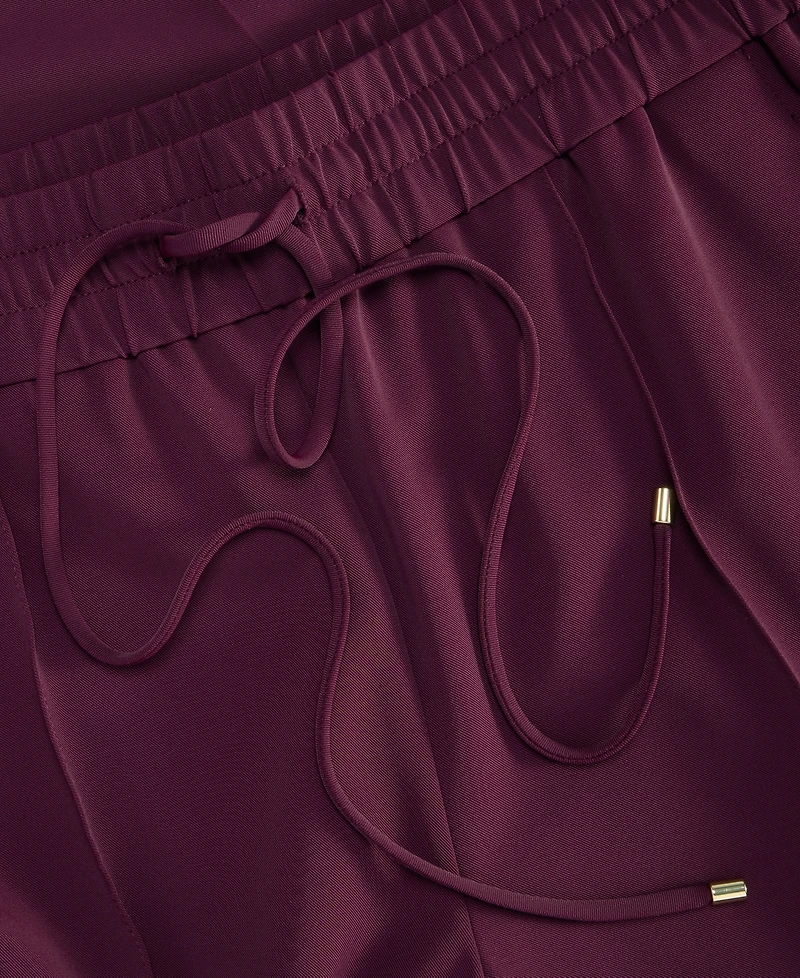 I.n.c. International Concepts Women's Drawstring Wide-Leg Pants, Macy's Exclusive