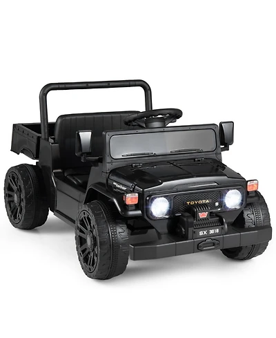 Sugift 12V Electric Ride-On Truck with Remote Control and Dump Bed, Ages 3+