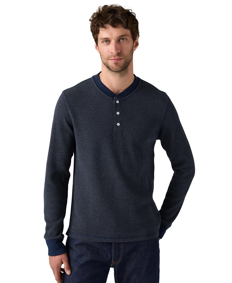 Levis Men's Long-Sleeve Thermal Henley Shirt
