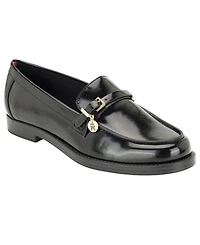 Tommy Hilfiger Women's Maxline Charm Buckle Strap Slip-On Dress Loafers