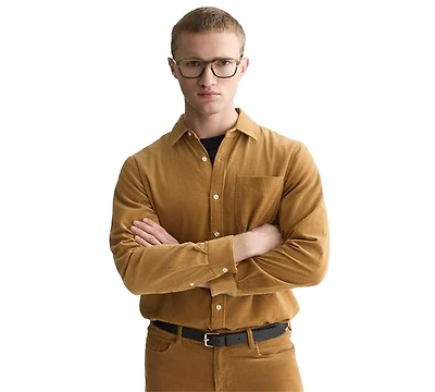 Scotch & Soda Men's Corduroy Regular-Fit Shirt