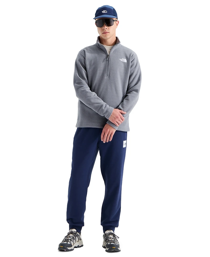 The North Face Men's Textured Cap Rock Quarter-Zip Sweatshirt