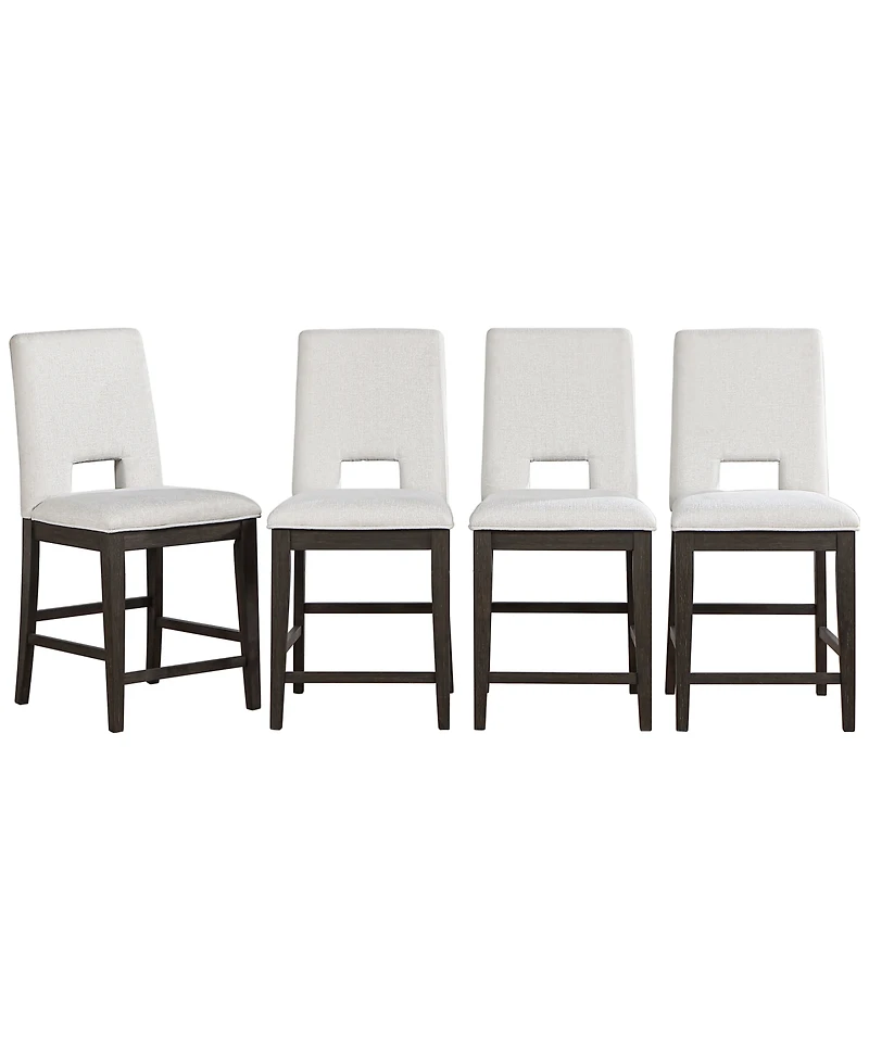 Summit 4-Piece Counter Chair Set, Macy's Exclusive