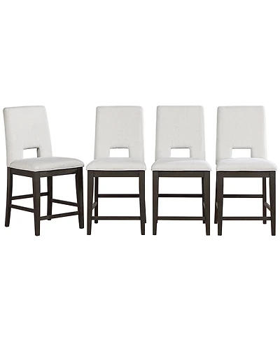 Summit 4-Piece Counter Chair Set, Macy's Exclusive