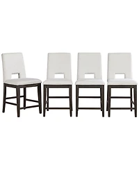 Summit 4-Piece Counter Chair Set, Macy's Exclusive