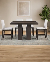 Summit 5-Piece Dining Set (Counter Table & 4 Counter Chairs), Macy's Exclusive