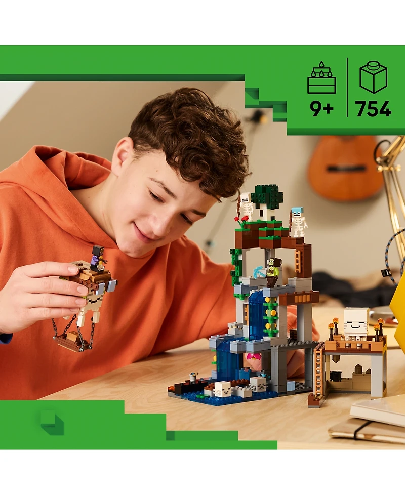 Lego Minecraft Ghast Station 21597 754-Piece Building Set, Ages 9+