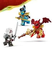 Lego Ninjago Dragons Rising Zilvar and Grimtak the Dragon Beast 71863 232-Piece Building Set, Ages 7+