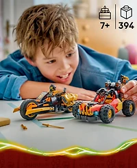 Lego Ninjago Kai and Cole's Combiner Vehicles 71864 394-Piece Building Set, Ages 7+