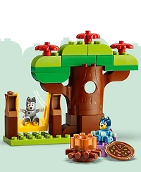 Lego Bluey Pizza Girls with Muffin and Bluey 10469 44-Piece Building Set, Ages 2+