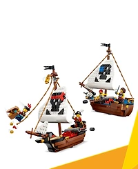 Lego Creator 3 in 1 Iconic Pirate Ship 31387 1,074-Piece Building Set, Ages 9+