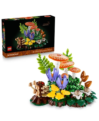 Lego Botanicals Woodland Mushrooms 11505 806-Piece Building Set, Ages 18+