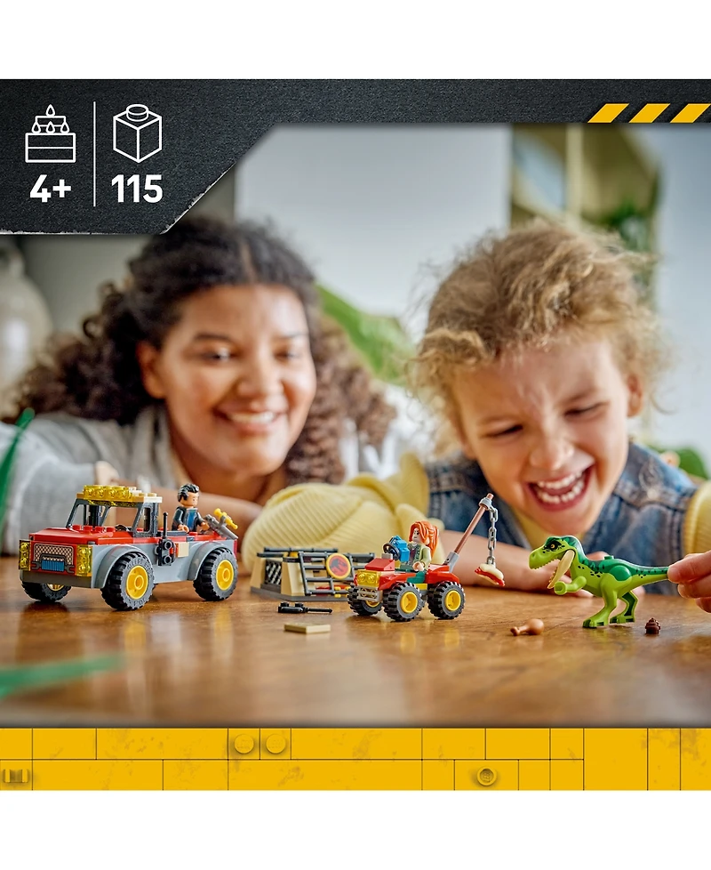 Lego Jurassic World Young T. rex Transport Truck 77978 115-Piece Building Set, Ages 4+