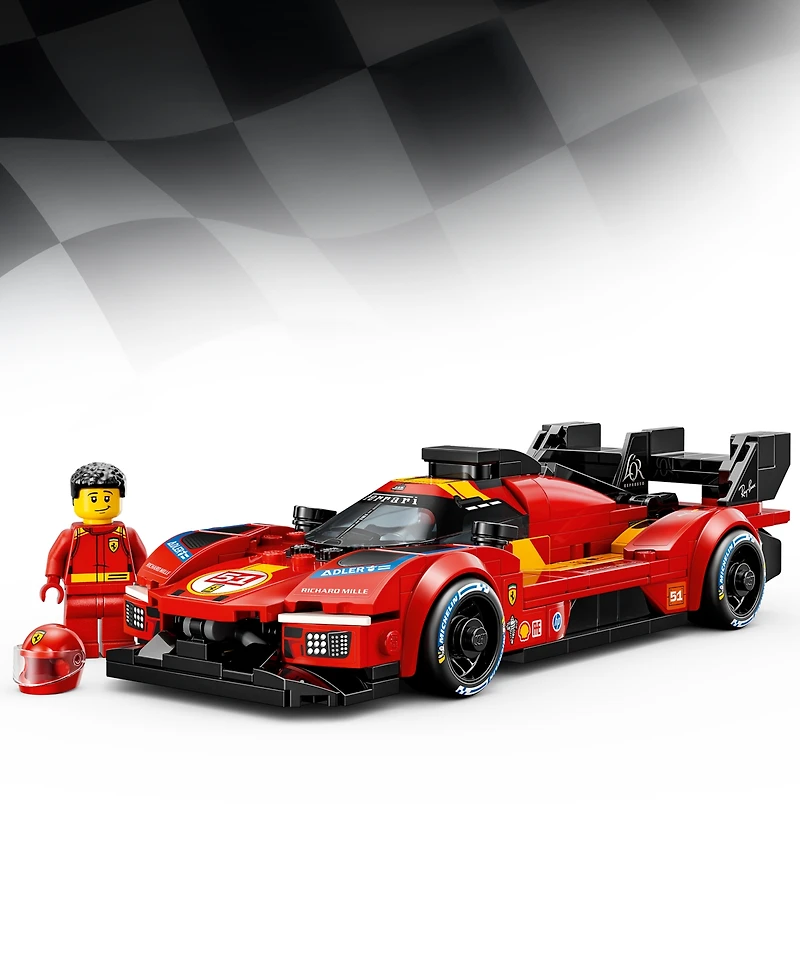 Lego Speed Champions Ferrari 499P 77261 329-Piece Building Set, Ages 9+