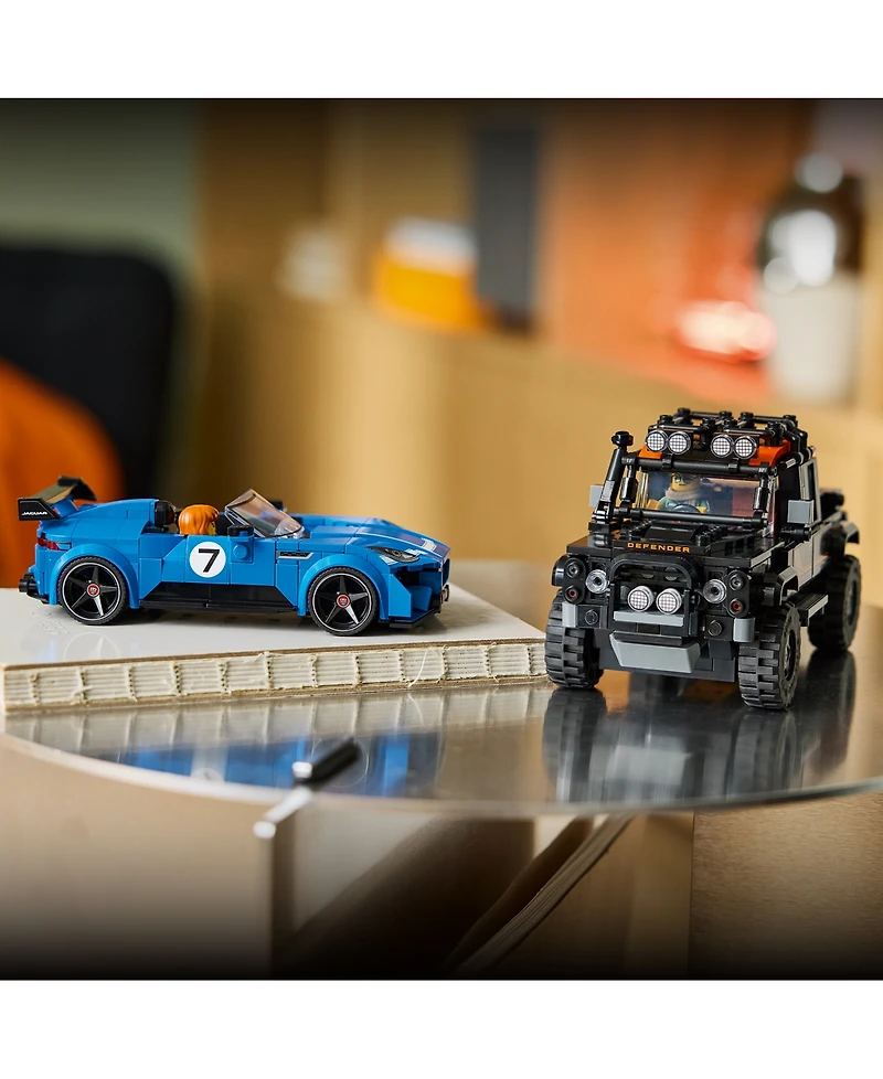 Lego Jaguar Project 7 Land Rover Defender 77264 740-Piece Building Set, Ages 10+