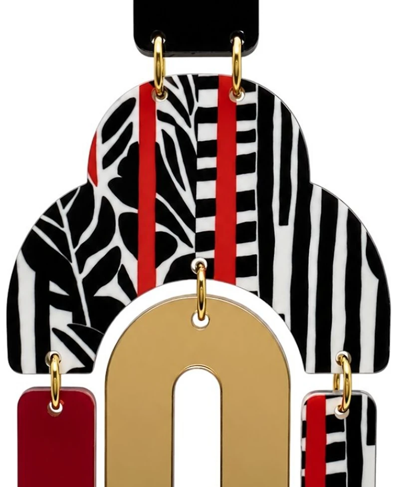 Swanky Designs Esme Dangle Statement Earrings