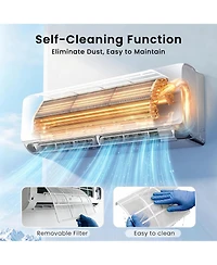 Cowsar 9000 Btu Mini Split Ac, 20.5 SEER2, 450 Sq. Ft.