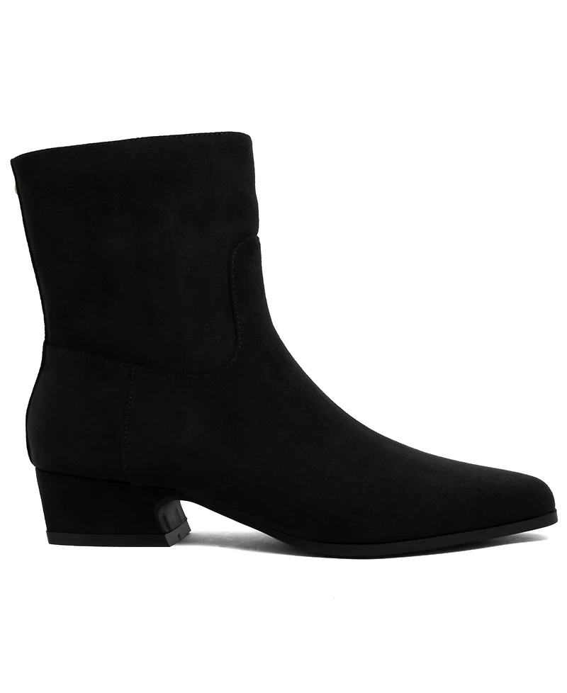 Jones New York Women's Muriel Stacked Zipper Booties