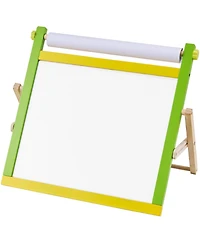 Slickblue 3-in-1 Kids Wooden Art Easel with Magnetic Whiteboard