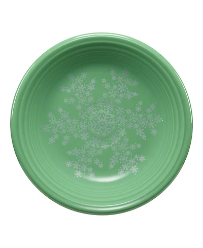 Fiesta Meadow Snowflakes 7.25" Classic Rim Salad Plate, Exclusively at Macy's