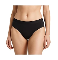 Lands' End Women's Bikini Brief Cotton Comfort Seamless Basics 3 Pack Panties