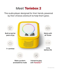 Tonies Pokemon Toniebox 2 Screen-Free 5-Piece Electronic Game, Ages 5+