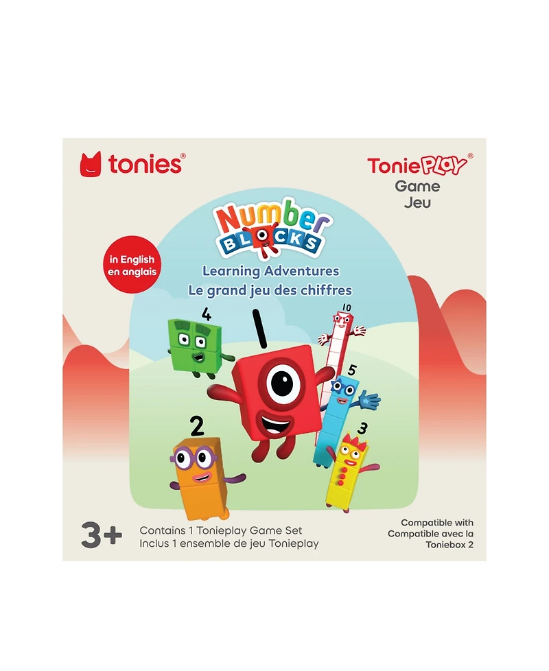 Tonies Tonieplay Numberblocks Learning Adventures Counting and Number Recognition Game, Ages 3+