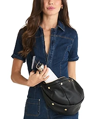 Hammitt Erica Med Suede Small Zipper Closure Shoulder Handbag