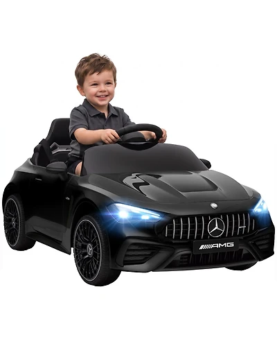 Qaba Licensed Mercedes Amg Cle 53 Electric Car for Kids with Remote,