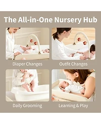Gaomon Waterproof Oxford Cloth Diaper Changing Mat, Portable, Durable Infant Changing Station