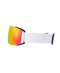 Sugift Frameless Otg Anti-Fog Snow Goggles With Spherical Lens Tpu Frame For Men Women Youth