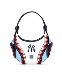 Montana West New York Yankees Clear Slouchy Shoulder Bag