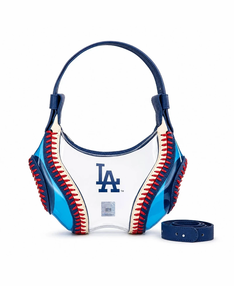 Montana West Los Angeles Dodgers Clear Slouchy Shoulder Bag