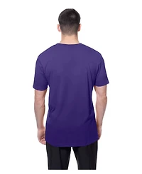 New Era Men's Purple Minnesota Vikings Combine Authentic Training Throwback T-Shirt