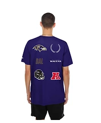 New Era Men's Purple Baltimore Ravens Match T-Shirt