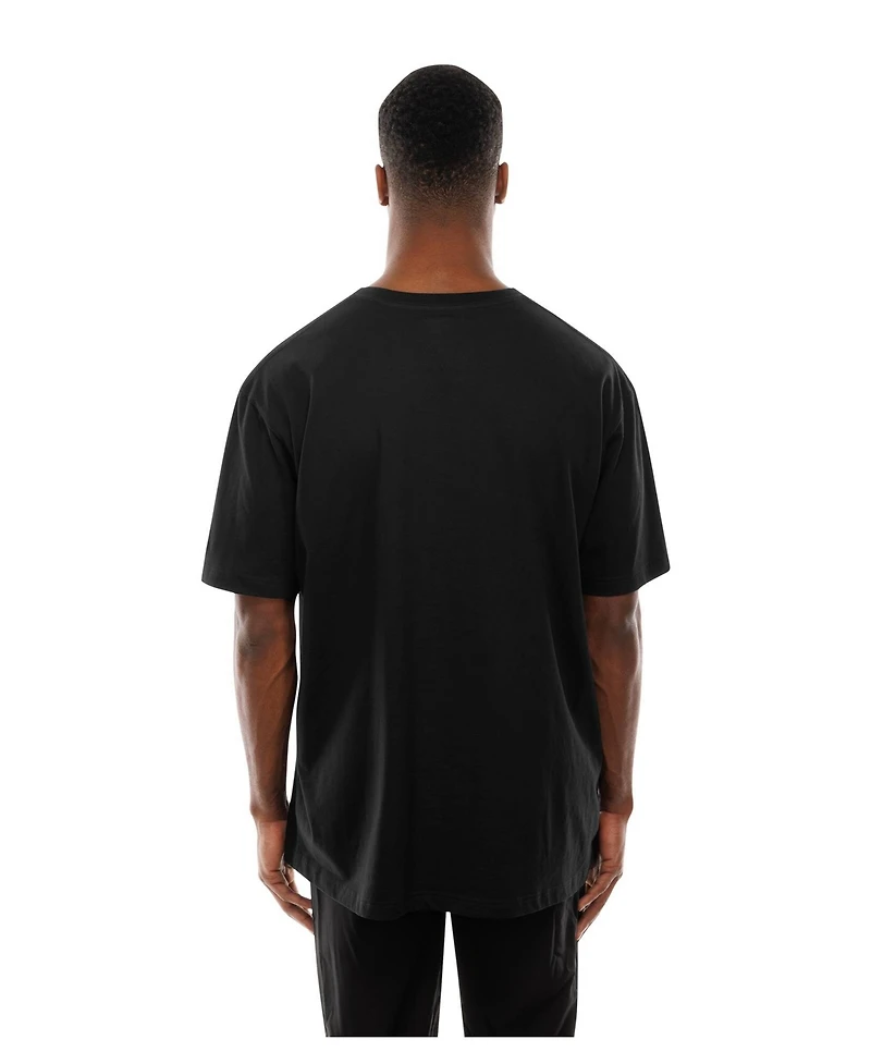 New Era Men's Black Cleveland Guardians Dia de los Muertos T-Shirt