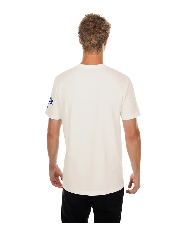 New Era Men's Natural Los Angeles Dodgers Golf Mascot T-Shirt