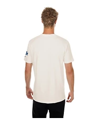 New Era Men's Natural Los Angeles Dodgers Golf Mascot T-Shirt