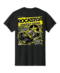 23xi Racing Men's Black Tyler Reddick Rockstar Energy Car T-Shirt