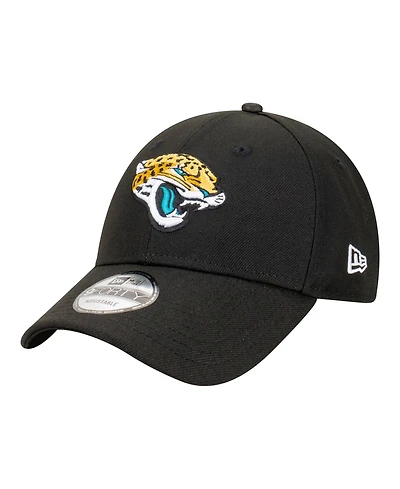 New Era Men's Black Jacksonville Jaguars Core Team 9FORTY Adjustable Hat
