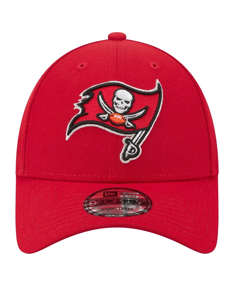 New Era Men's Red Tampa Bay Buccaneers Core Team 9FORTY Adjustable Hat