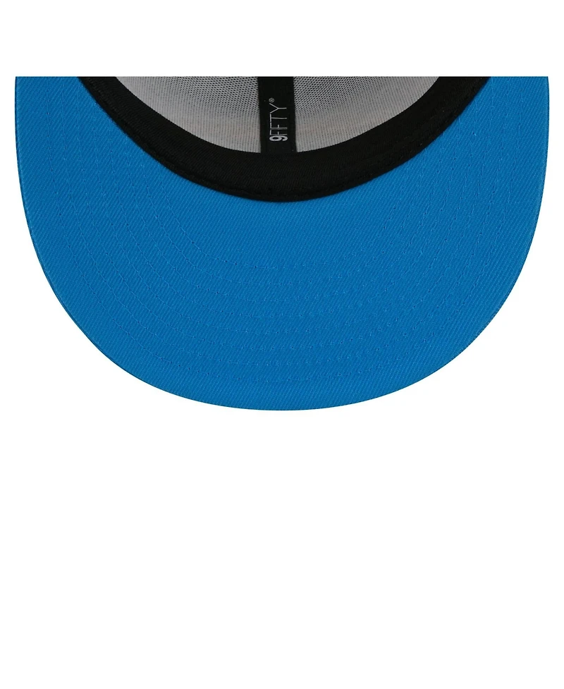 New Era Men's Powder Blue Los Angeles Chargers Core Team 9FIFTY Trucker Snapback Hat