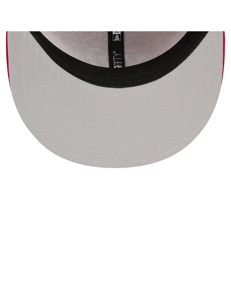 New Era Big Boys and Girls Red Washington Nationals 9FIFTY Trucker Snapback Hat