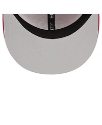 New Era Big Boys and Girls Red Washington Nationals 9FIFTY Trucker Snapback Hat