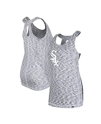 New Era Women's Chicago White Sox Space-Dye Keyhole Back Tank Top